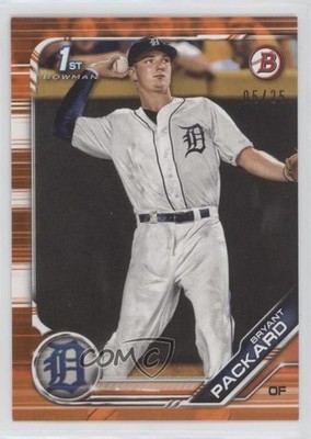 2019 Bowman Draft Orange 5/25 Bryant Packard #BD-123 0kr0