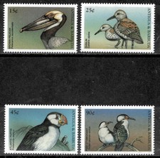 Antigua 1998 - Sea Birds - Set of 4 Stamps - Scott #2204-7 - MNH