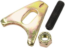 Chevy V8 V6 Distributor Hold Down Clamp Steel Gold Iridite Finish Hardware