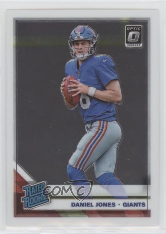 2019 Panini Donruss Optic Rated Rookie Daniel Jones #154 8b5