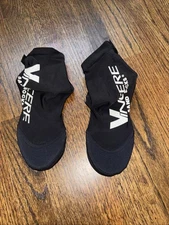 Vincere Sand Socks Black Size XS Beach Soccer Volleyball Water Repellent