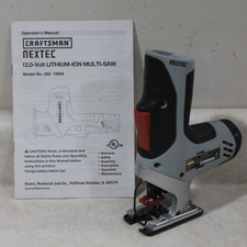 TESTED (video) Craftsman 12V Volt Nextec Multi-Saw Jigsaw w/ Manual 320.10004