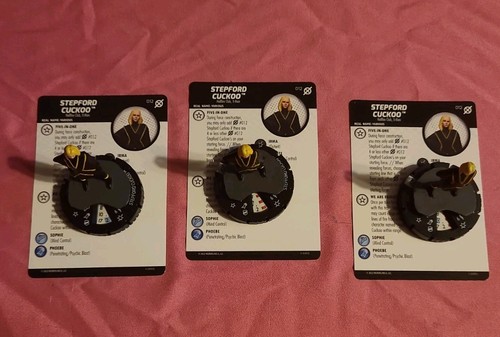 Marvel Heroclix Three STEPFORD CUCKOO - 012 Lot X of Swords Set Storyline OP