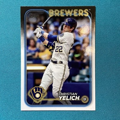 Topps 2024 Series 1 - Christian Yelich #COTB-23 - Super Box Exclusive 