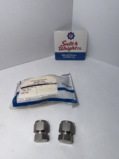 Lot of 6 Swagelok SS-810-C 1/2” SS Compression Tube Caps 