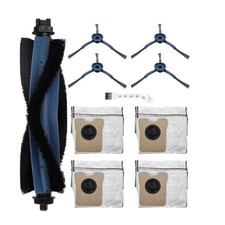 1 Main Brush 4 Side Brushes 4 Dust Bags 1 Cleaning Brush for Eufy For Omni C20