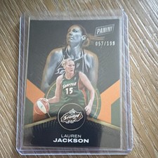 Panini WNBA Player of the Day Highlight Lauren Jackson #57 Orange /199
