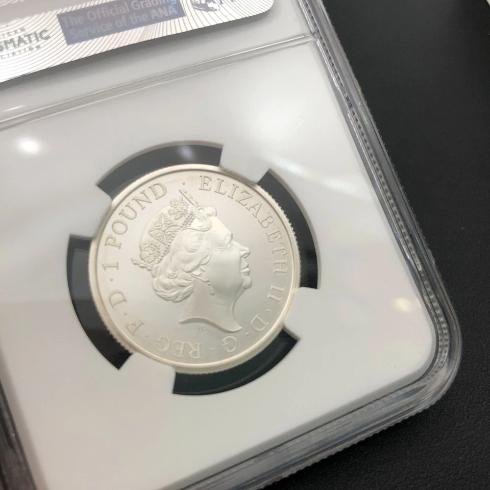 2016 Britannia 1/2Oz Silver Proof Coin S1PND NGC PF69 Ultra Cameo H1507 - Image 3 of 4