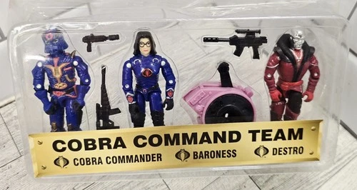 GI Joe Collectors Series - Cobra Command Team Hasbro 1998 Baroness Destro Cobra