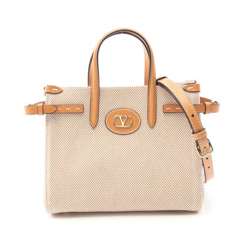 VALENTINO ANTIBES Shoulder Bag Brown Leather #RCB052