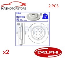 BREMSSCHEIBEN SATZ PAAR HINTEN DELPHI BG5084C 2PCS I FÜR KIA STINGER