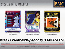 Will Clark 2025 Leaf In The Game Used Multi-Sport 1x Case Break #17