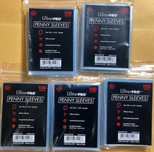 500 Ultra Pro Penny Sleeves Standard Cards Free Priority Shipping 