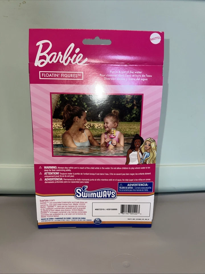 Bonecos flutuantes da Barbie Swimways Mattel - Imagem 3 de 4