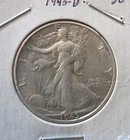 1945-D Walking Liberty Half Dollar