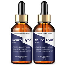  2 Pack Neurodyne Drops Advanced Nerve Health Support, Neuro Dyne 4oz 