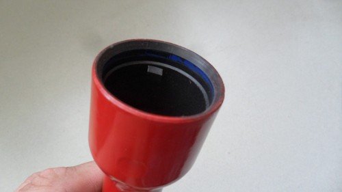 GM LS Engine Oil Fill Tube Extension 5" Red Hot Rod LS Swap Marine Crate 02AC1 - Picture 4 of 6
