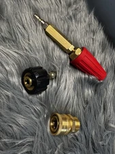 3 Washer Pc,Brass Pressure M22to1/4, Pressure Washer Adapter & Surface Maxx Pro