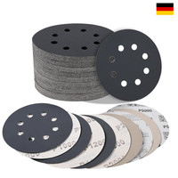 50 StüCk Schleifpapier 125Mm Klett 120 KöRnung Exzenterschleifer Schleifscheiben