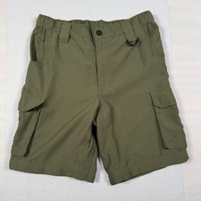 Boy Scouts of America Uniform Switchbacks Cargo Shorts Olive Green Youth Large