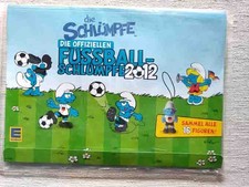 Fußball Deutschland Schlumpf Gesamtübersicht Klapptafel 29 cm breit Edeka 2012