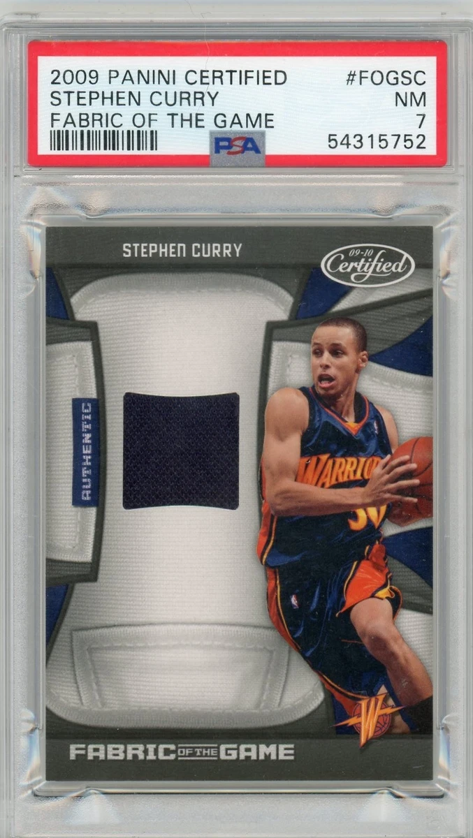 Stephen Curry Professional Sports Authenticator (PSA) Basketball