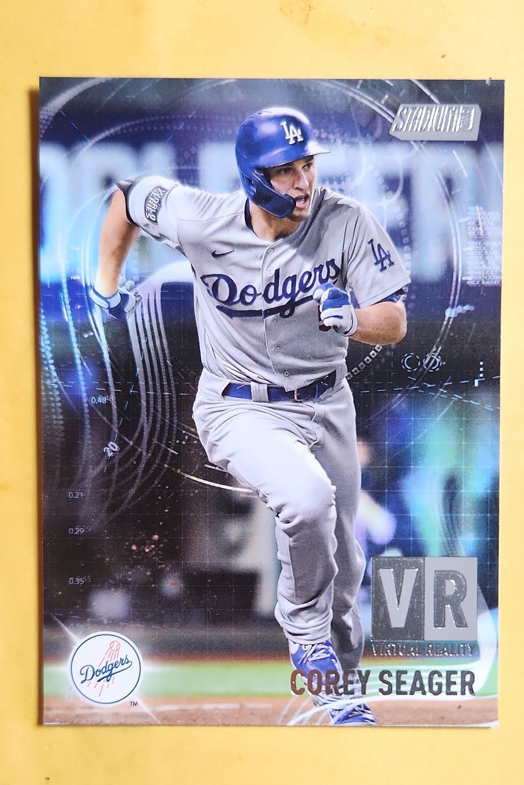 2021 Topps Stadium Club - Virtual Reality Corey Seager #VR-13