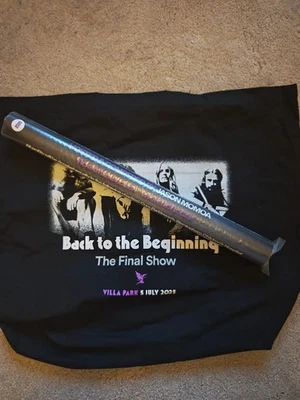 Ozzy Osbourne SEALED And Numbered Poster Back To The Beginning Villa Park - Image 1 of 4
