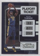 2021-22 Panini Contenders 1st Round Ticket 179/149 Myles Turner #12 s3g