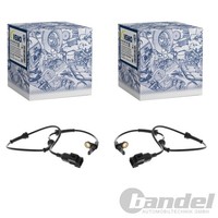 2X Vemo ABS-SENSOR Raddrehzal Hinten Passend FüR Land Rover Range
