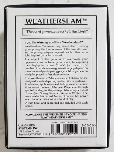 Weatherslam Card Game Conquer the Seasons Where the Sky's the Limit Pre-owned - Picture 8 of 10