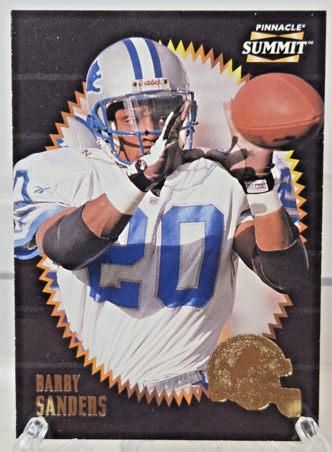 1996 Pinnacle Summit Barry Sanders #48 Artist's Proof Parallel Lions HOF