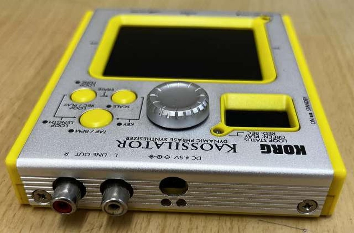 Korg KO-1 Kaossilator Dynamic Phrase Synthesizer Yellow | eBay