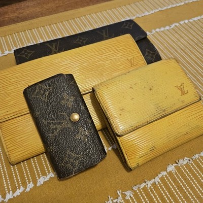 Louis Vuitton Project Wallets And Key Holder Bundle With Zipper Pull