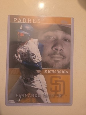 Fernando Tatis Jr. 2020 Topps Highlights Jumbo 5x7 Padres FTH-25 SP 01/10