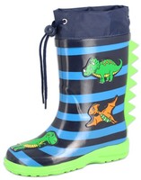 Beck Jungen Dinoworld Gummistiefel, Blau, 25 EU