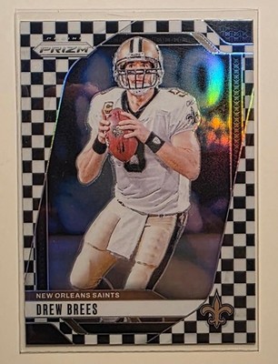 Drew Brees - 2024 Panini Prizm Black & White Checker Prizm - #209 - Only 2 Left!
