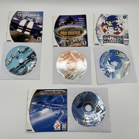 Sega Dreamcast REFURBISHED System Bundle - 2 x Controllers + 7 Games + MORE