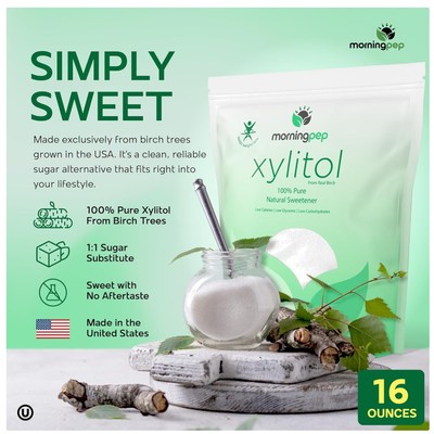 Pure Birch Xylitol Sweetener - Keto Diet Friendly