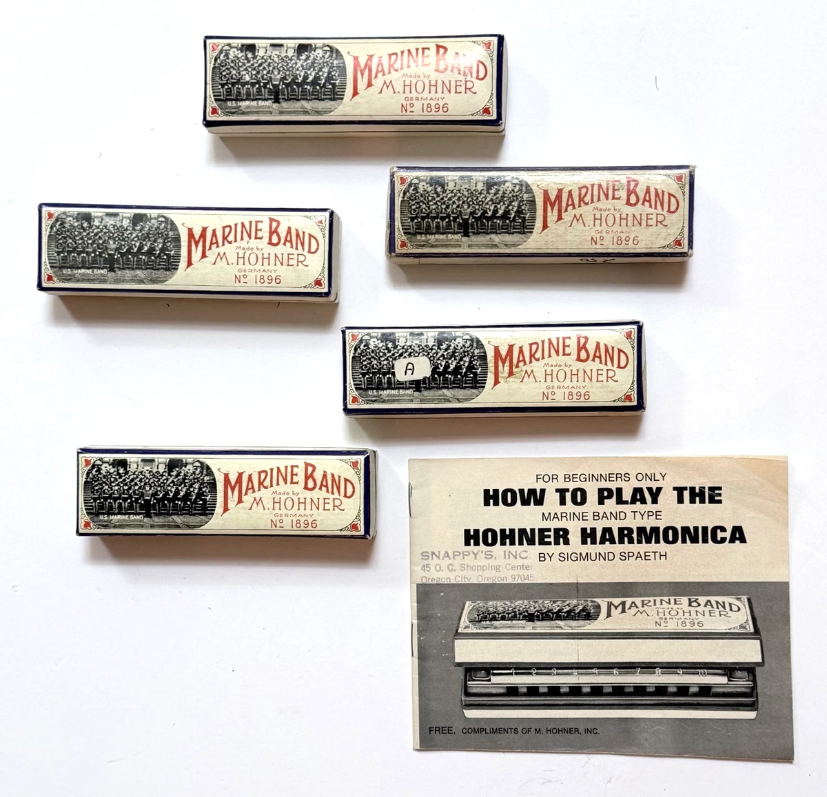 Hohner Marine Band D In Vintage Harmonicas for sale | eBay