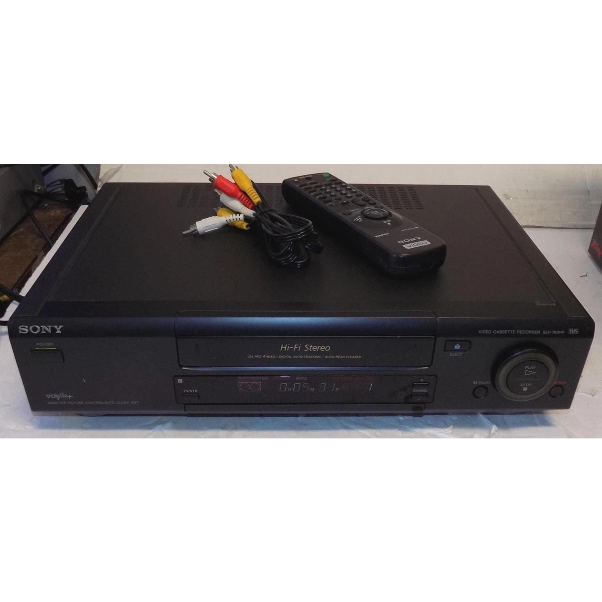 SONYのVHSプレイヤー SONY EV-A50 Video8 8mm VCR Editing Player, Includes Remote, Manual