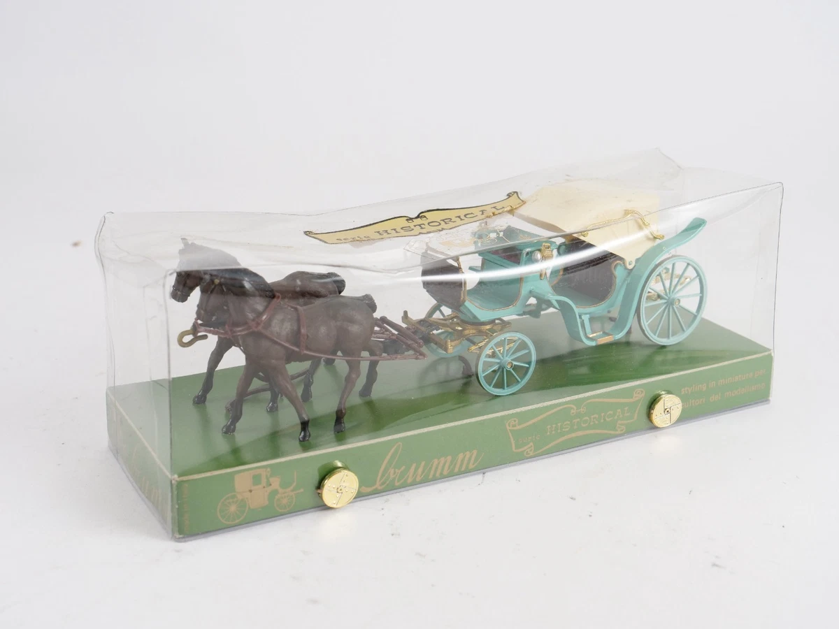 Ancien jouet de collection calèche miniature