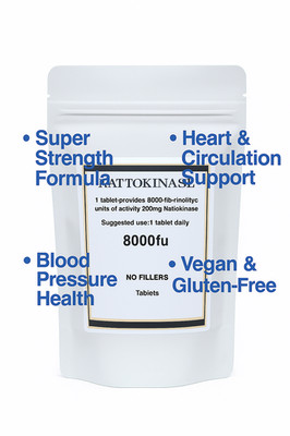 Nattokinase Tabletten 8000fu Super Strength Nattokinase Kapseln 120 Vegan