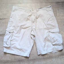 Vintage Nike Cargo Shorts Mens Y2K Size 34" Pockets Casual Sand