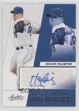 2019 Panini Chronicles Absolute Rookie Auto Heath Fillmyer #ARA-HF Auto e6p