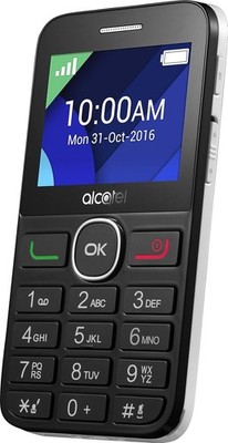 Handy/Smartphone Alcatel 2008G-3AALDE1 16 GB Schwarz-weiß Englische Version Top