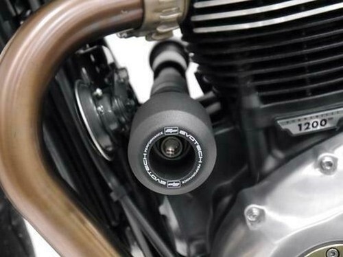 Triumph Thruxton T120 Protection Chute 2016 à Partir Par EVOTECH Performance - Picture 4 of 5