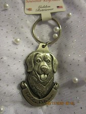 HEAVY GOLDEN RETRIEVER KEY CHAIN