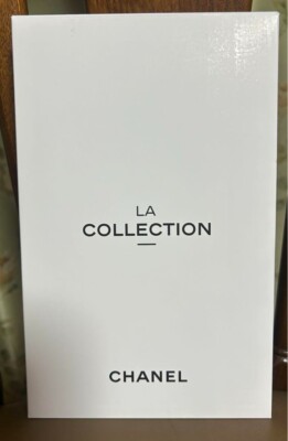 CHANEL La Collection Novelty Note Book 3 Set Black White Beige