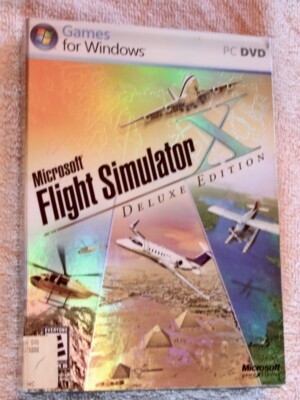 Flight Simulator Deluxe Edition (PC, 2006) - includes controller